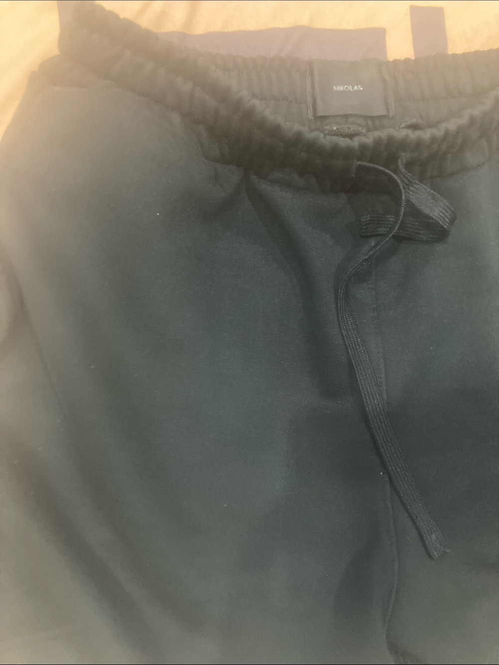 Mido Black Men's Drawstring Joggers